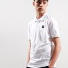 Clothing Weekend Offender Kids Polo Shirts | Weekend Offender Kids Colo Polo Shirt White/Black (2Yr)