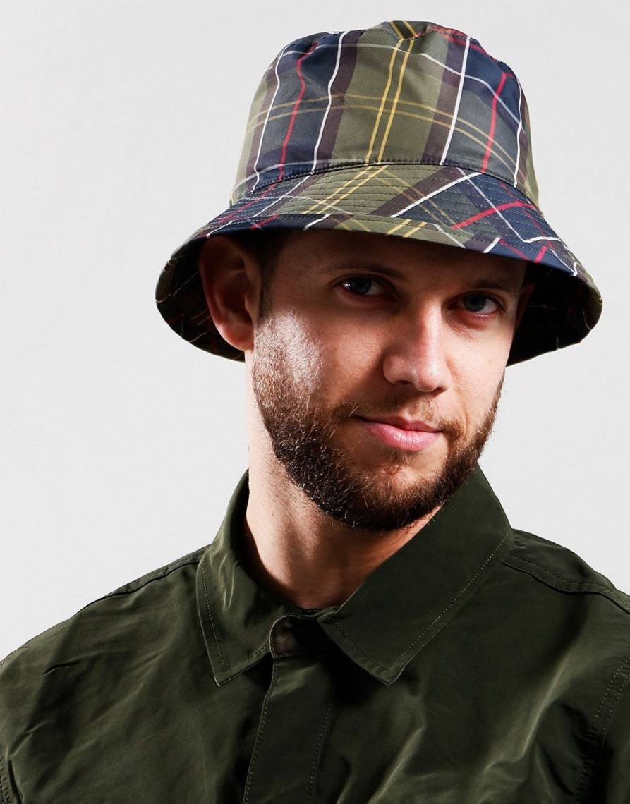 Accessories Barbour | Barbour International Pack Sports Bucket Hat Classic Tartan (S)