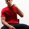 Clothing Weekend Offender Polo Shirts | Weekend Offender Caneiros Polo Shirt Scarlet (S)