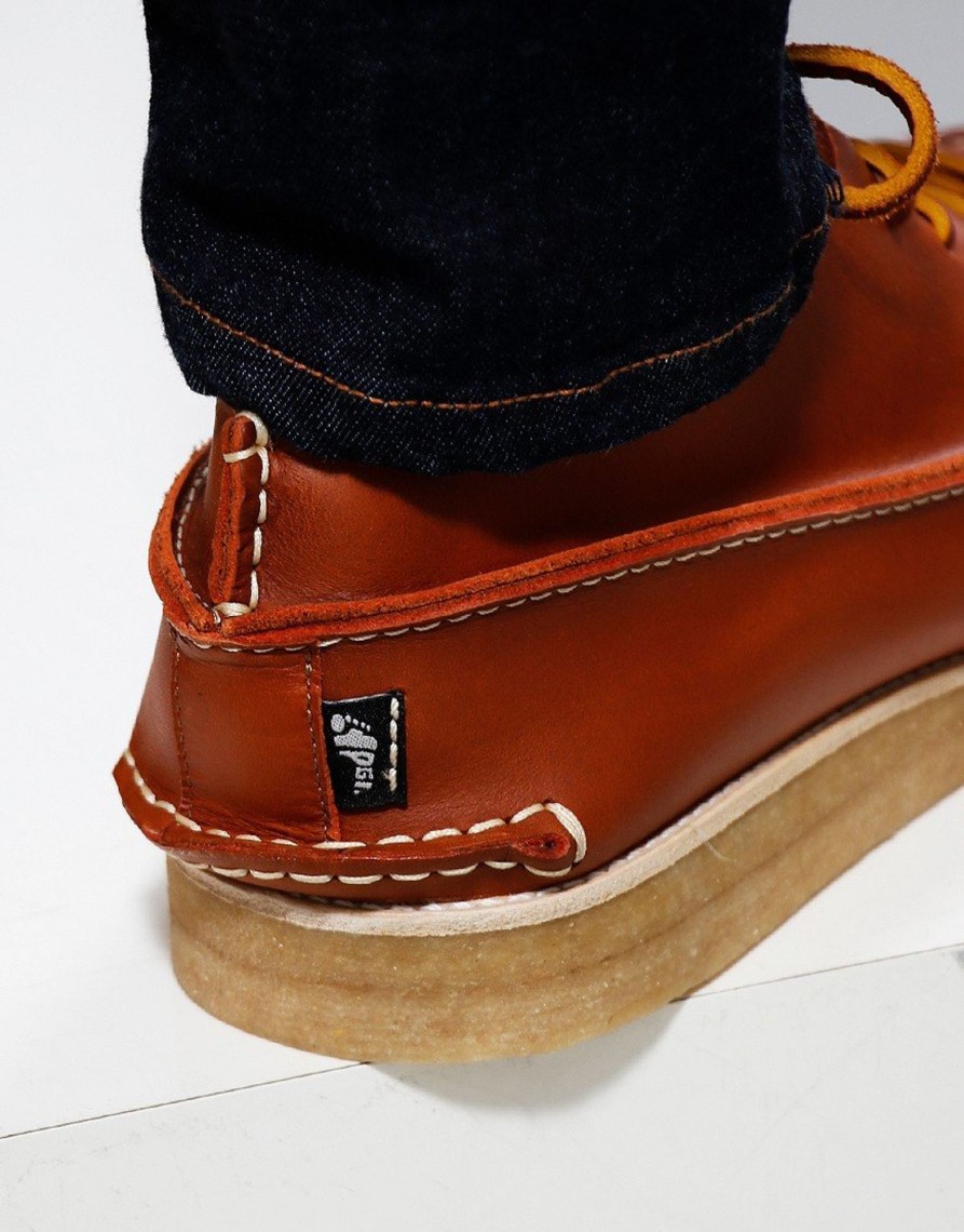 Footwear Yogi | Yogi Finn Leather Shoes Burnt Orange (Uk7)