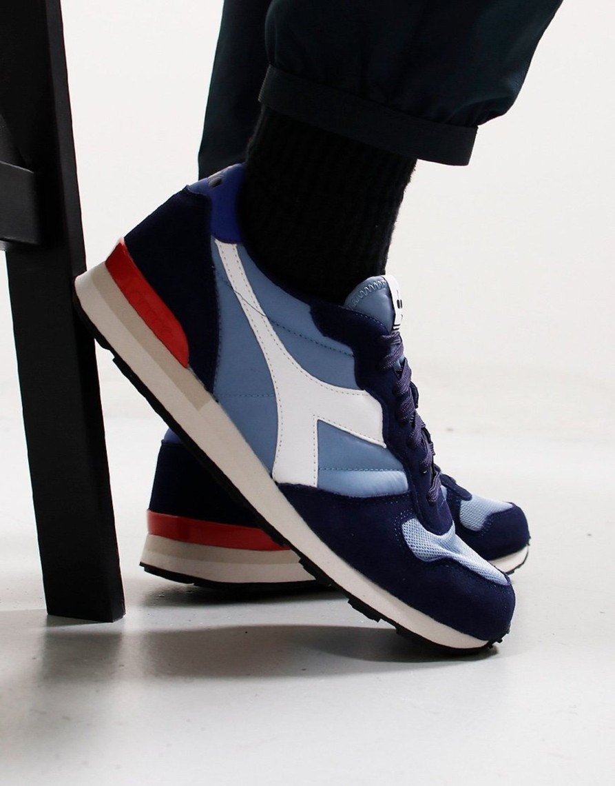 Footwear Diadora | Diadora Camaro Trainers Dusty Blue (Uk7)