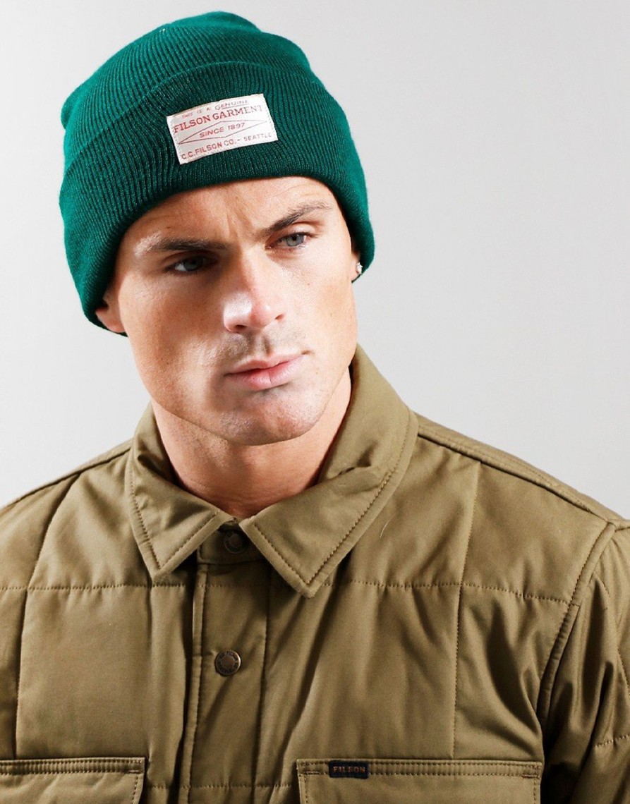 Accessories Filson | Filson Ballard Watch Cap Beanie Forest Green (O/S)