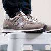 Footwear New Balance | New Balance 574 Trainers Grey/White (Uk7)