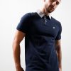 Clothing Weekend Offender Polo Shirts | Weekend Offender Costa Polo Shirt Navy/House Check (S)