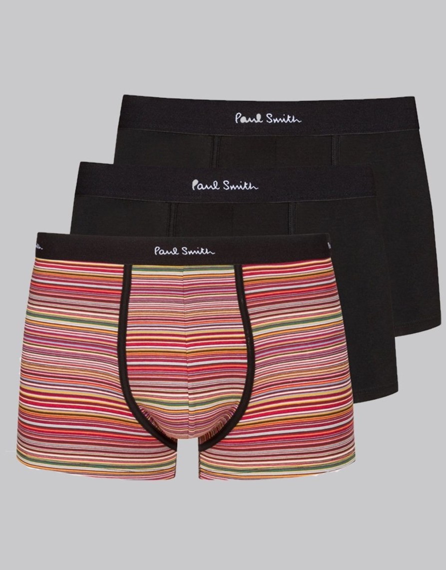 Accessories Paul Smith | Paul Smith Three Pack Trunks Black (S)