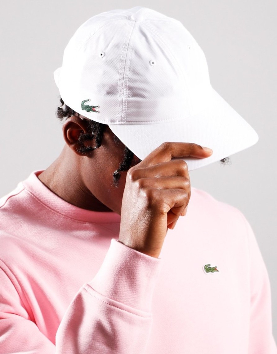 Accessories Lacoste | Lacoste Lightweight Cap White (O/S)