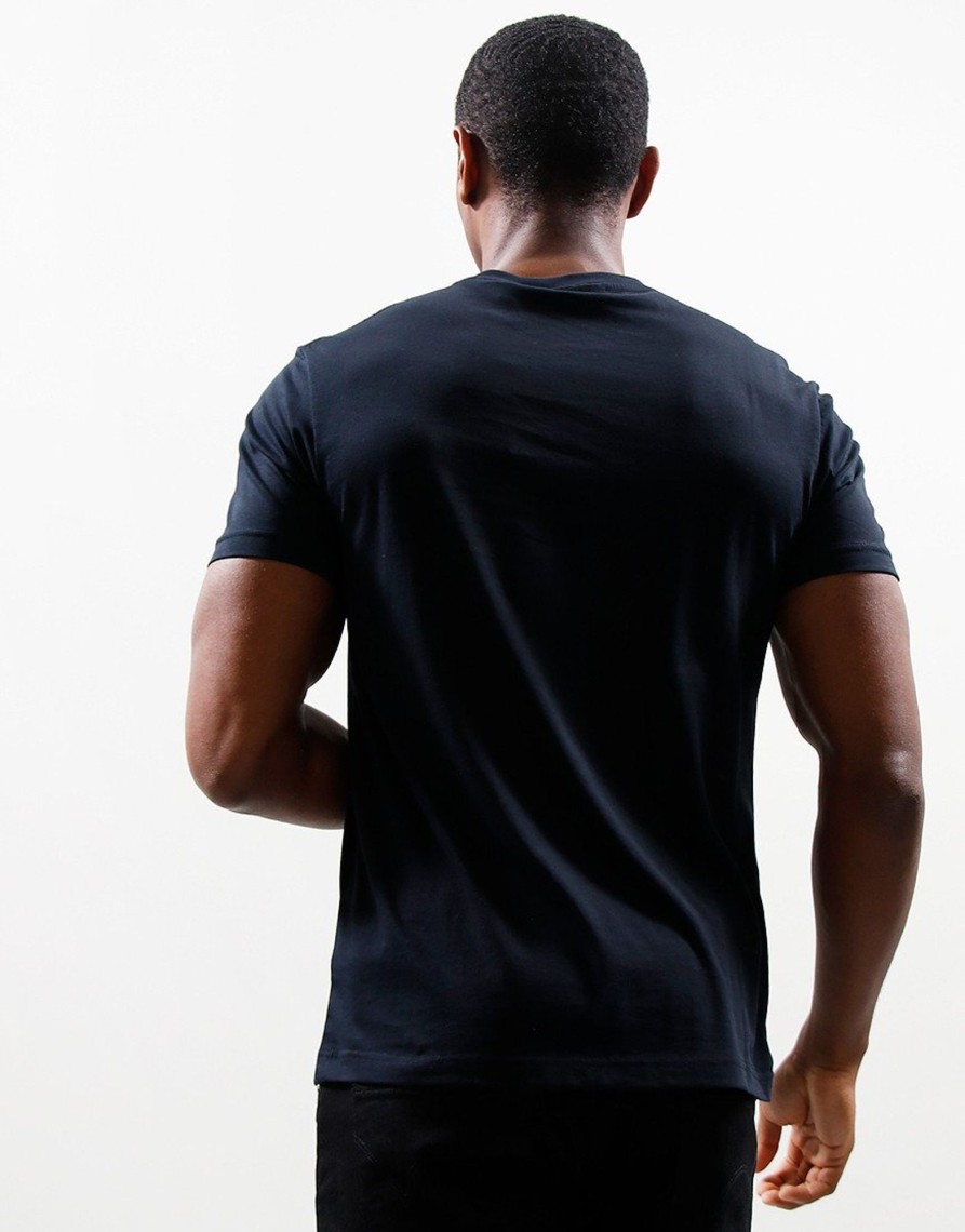 Clothing GANT T-Shirts | Gant Shield Short Sleeve T-Shirt Black (S)