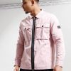 Clothing Barbour Overshirts | Barbour Cloud Overshirt Pink (S)