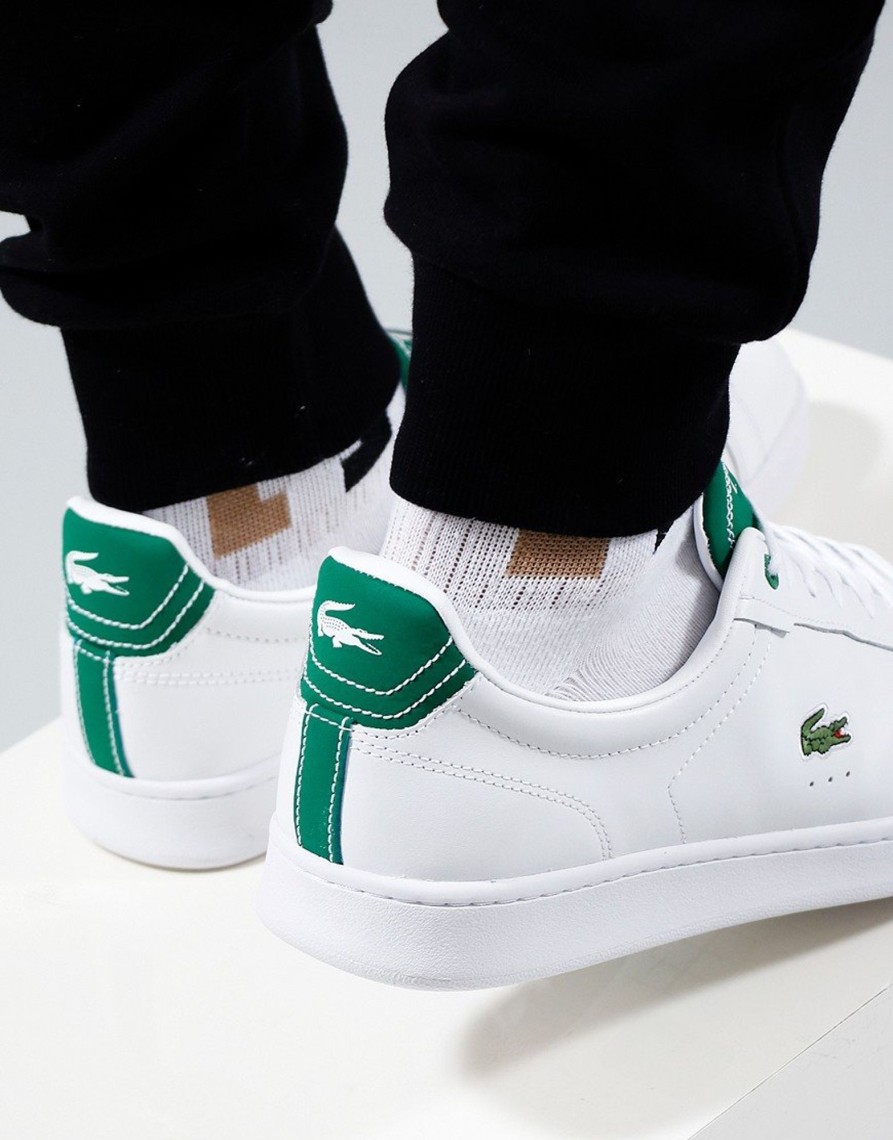 Footwear Lacoste | Lacoste Carnaby Pro 2231 Trainers White/Green (Uk7)