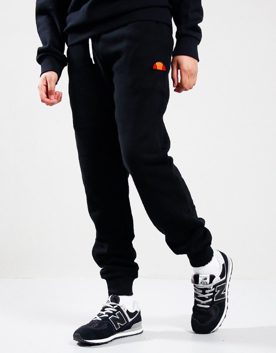 Clothing Ellesse Track Pants | Ellesse Kids Colino Joggers Black (8/9Yr)