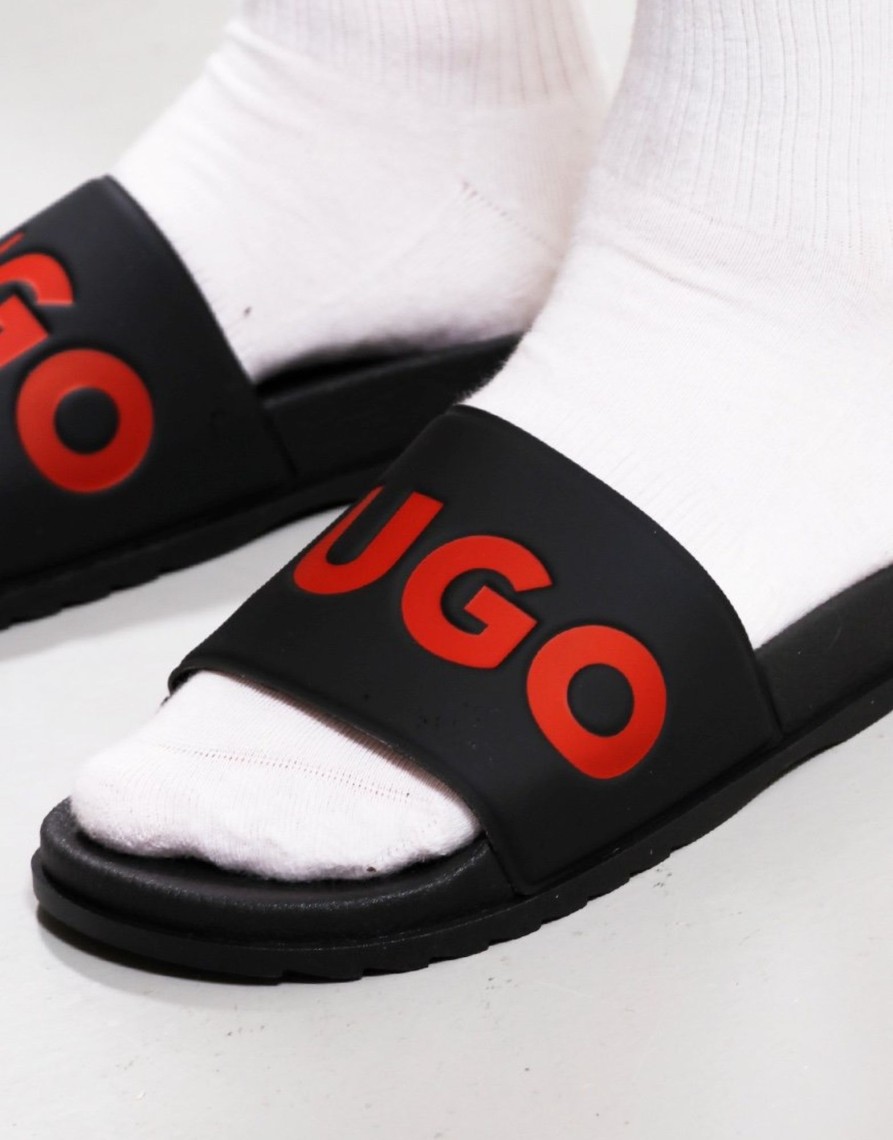 Footwear HUGO | Hugo Match It Rbig Slide Black (Uk7)