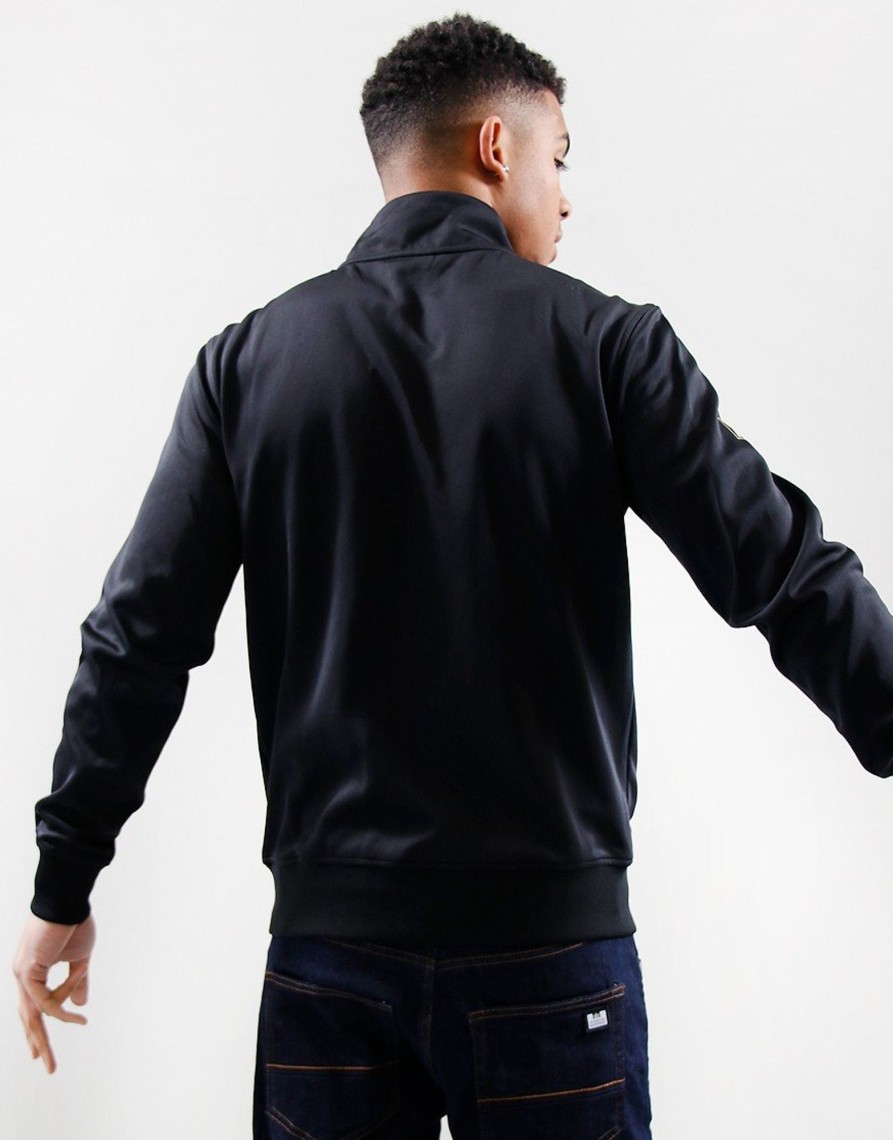 Clothing Patrick Track Tops | Patrick Villan Michael Track Top Black/Gold (S)