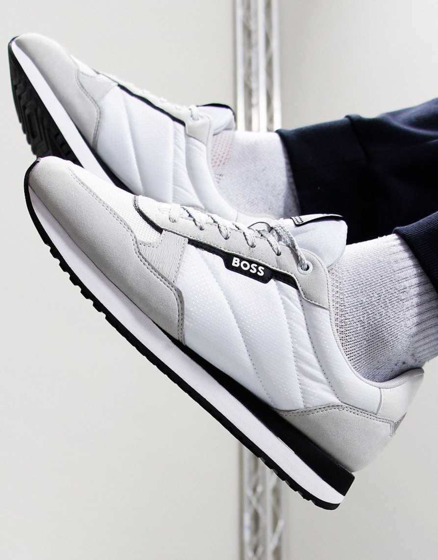 Footwear BOSS | Boss Kai_Runn_Nytx Trainers Open White (Uk7)