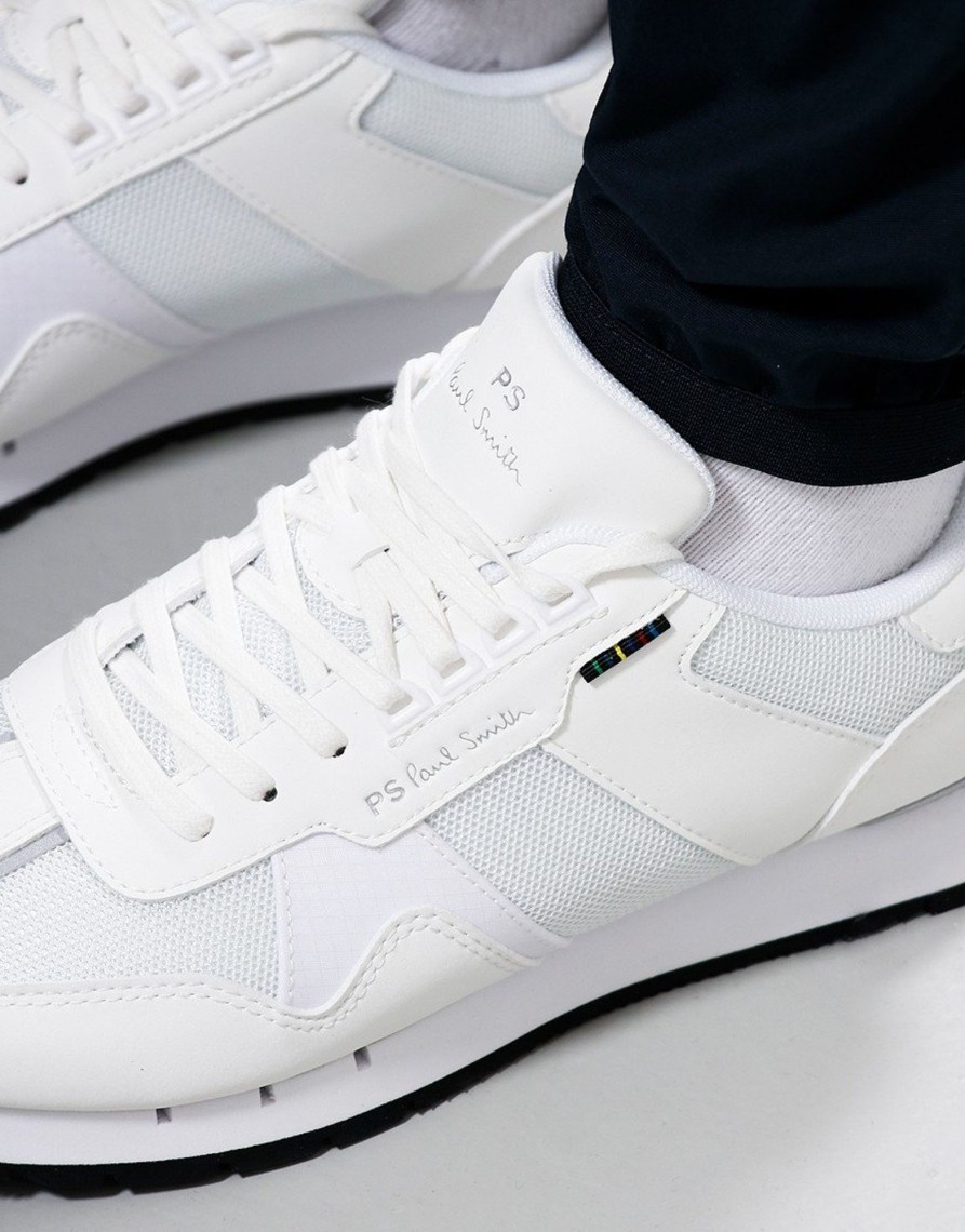 Footwear Paul Smith | Paul Smith Brandon Trainers White (Uk7)