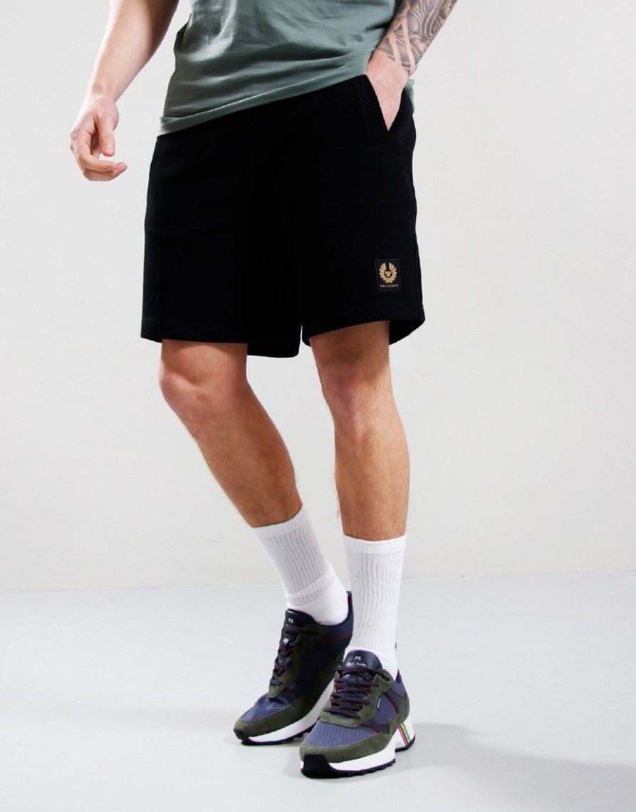 Clothing Belstaff Shorts | Belstaff Sweat Shorts Black (S)