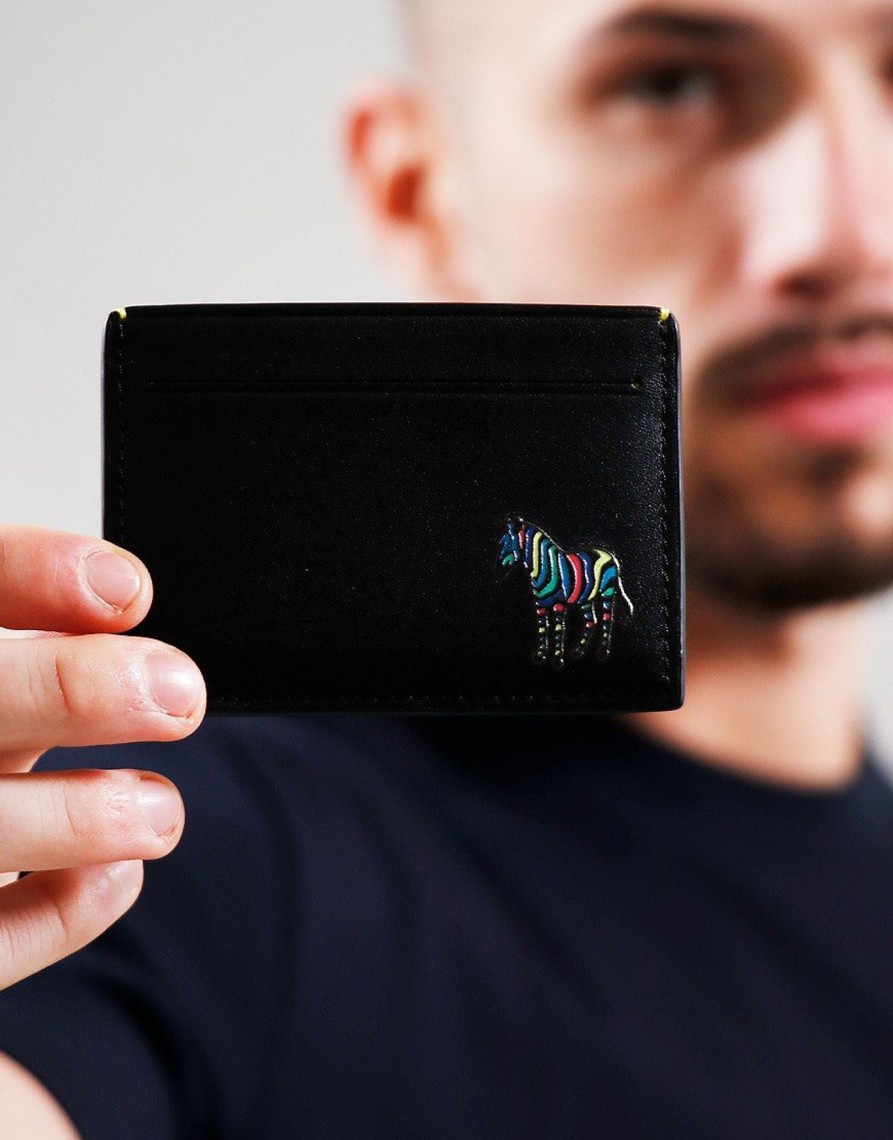 Accessories Paul Smith | Paul Smith Zebra Credit Card Holder 79 Black (O/S)