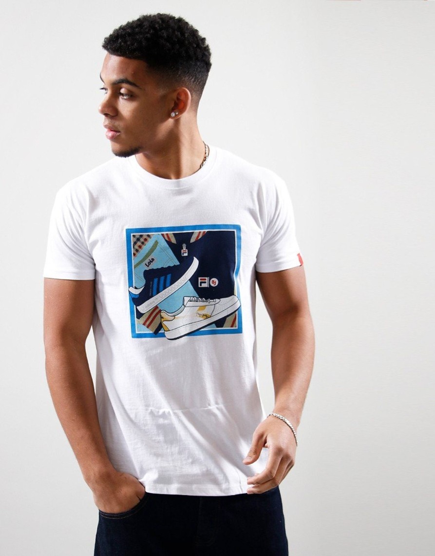 Clothing Eighties Casuals T-Shirts | Eighties Casual New Breed T-Shirt White (S)