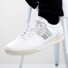 Footwear Paul Smith | Paul Smith Dover Side Stripe Trainers White (Uk7)