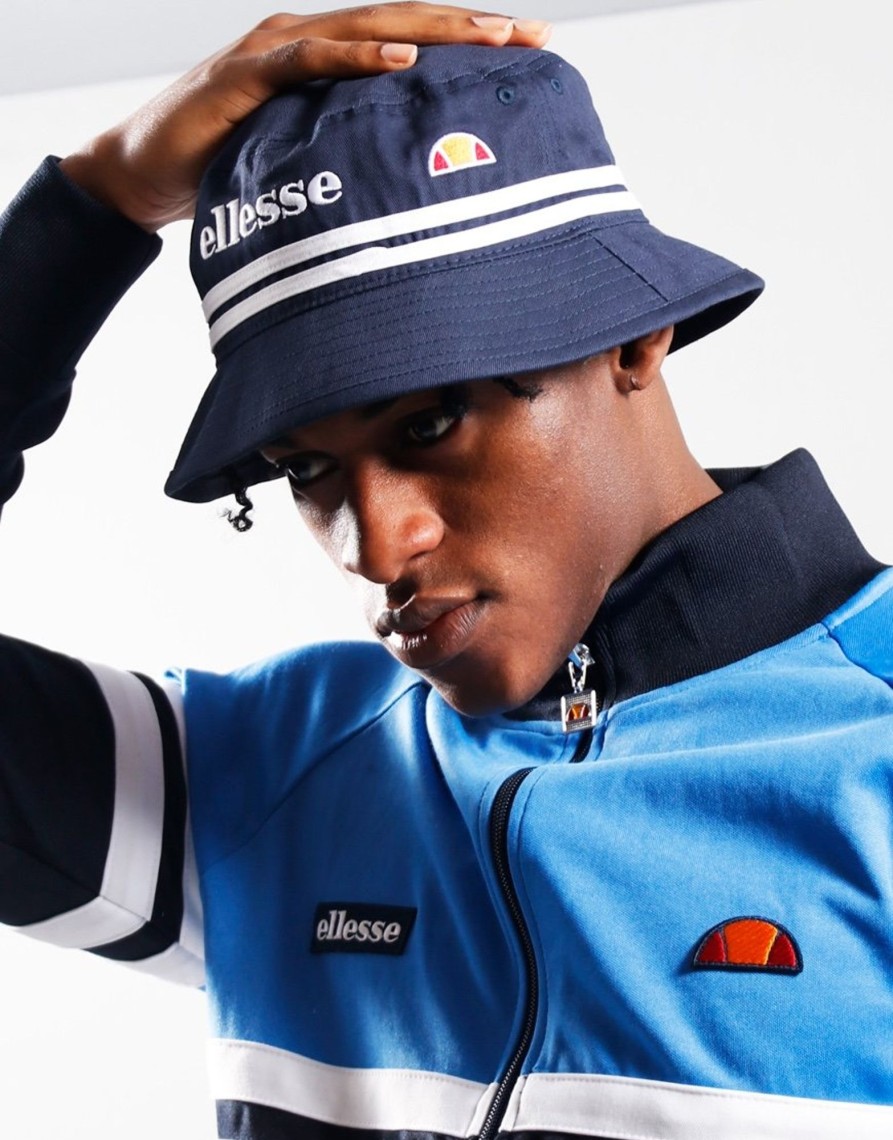 Accessories Ellesse | Ellesse Lorenzo Bucket Hat Navy (O/S)