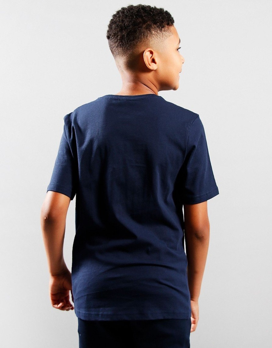 Clothing BOSS Kids T-Shirts | Boss Kids Small Logo T-Shirt Navy (4Yr)