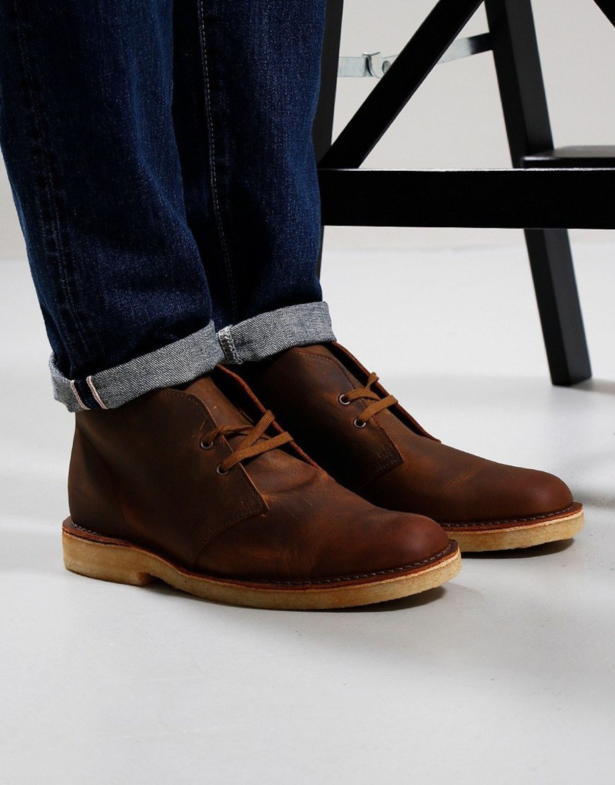 Footwear Clarks Originals | Clarks Original Desert Boot Beeswax (Uk7)