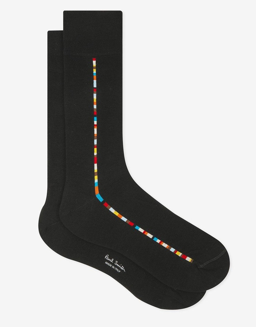 Accessories Paul Smith | Paul Smith Vittore Sock Multi 76 Slate (O/S)