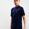 Clothing Lacoste Kids Polo Shirts | Lacoste Kids Plain Polo Shirt Navy (2Yr)