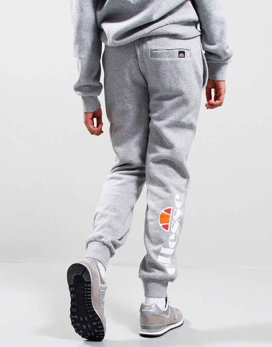 Clothing Ellesse Track Pants | Ellesse Kids Colino Joggers Grey Marl (8/9Yr)