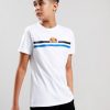 Clothing Ellesse T-Shirts | Ellesse Kids Mopert T-Shirt White (8/9Yr)