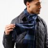 Accessories Barbour | Barbour Tartan Lambswool Scarf Midnight (O/S)