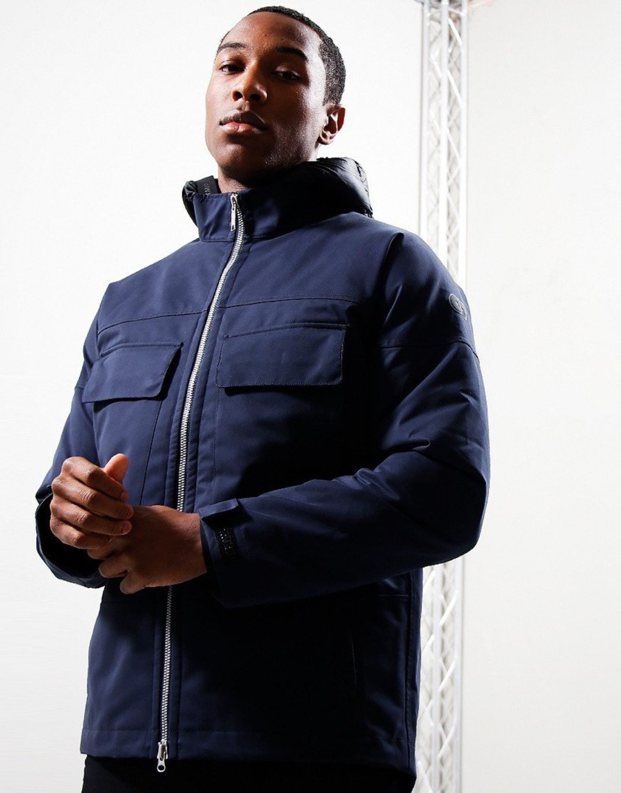 Clothing AlphaTauri Jackets & Coats | Alphatauri Oeren V1.Y7.02 Jacket Navy (M)