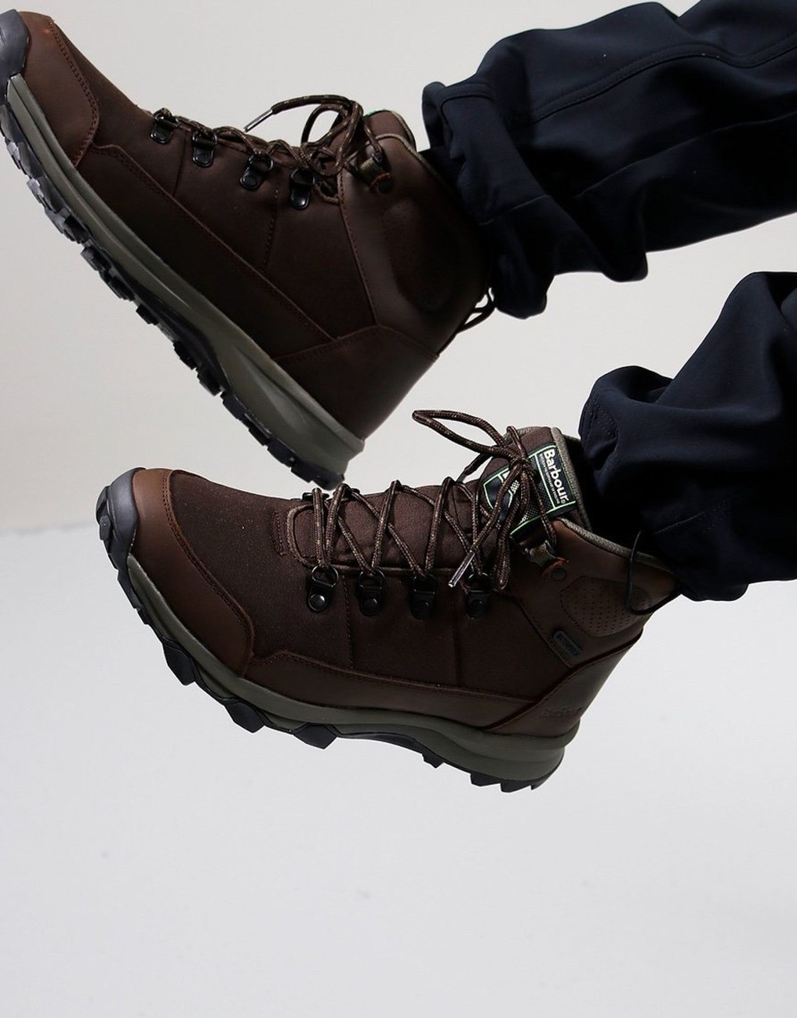 Footwear Barbour | Barbour Malvern Walking Boots Brown (Uk7)