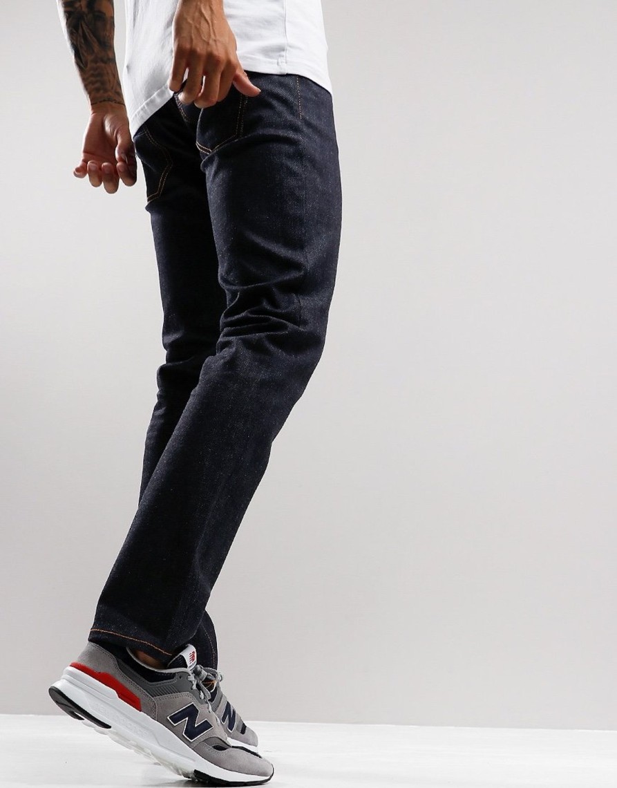 Clothing Nudie Jeans & Trousers | Nudie Grim Tim Reg Fit Jeans True Navy (30S)