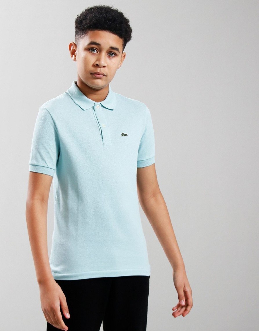 Clothing Lacoste Kids Polo Shirts | Lacoste Kids Plain Polo Shirt Pastille Mint (4Yr)