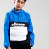 Clothing Ellesse Jackets & Coats | Ellesse Nata Half Zip Tracktop Blue (8/9Yr)