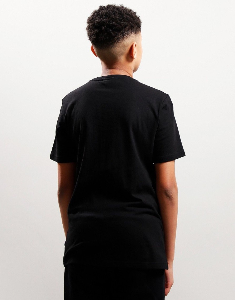 Clothing BOSS Kids T-Shirts | Boss Kids Casual D1 T-Shirt Black (10Yr)