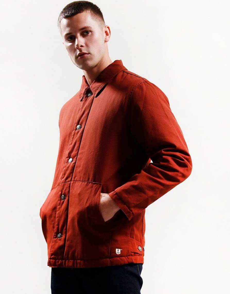 Clothing Armor Lux Overshirts | Armor-Lux Veste Pechuer Jacket Paprika (M)