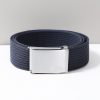 Accessories Fjällräven | Fjallraven Woven Canvas Belt Dark Navy (O/S)