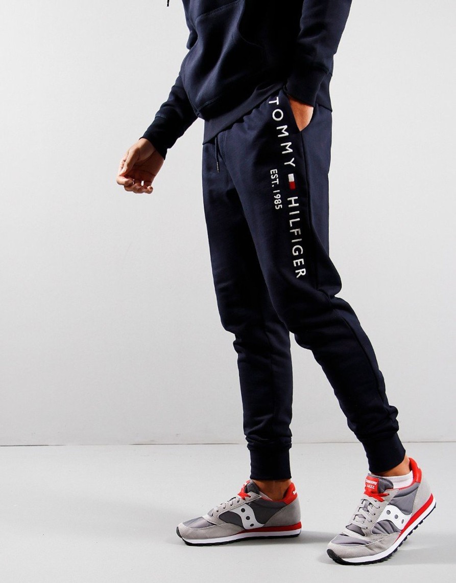 Clothing Tommy Hilfiger Track Pants | Tommy Hilfiger Logo Joggers Desert Sky (S)