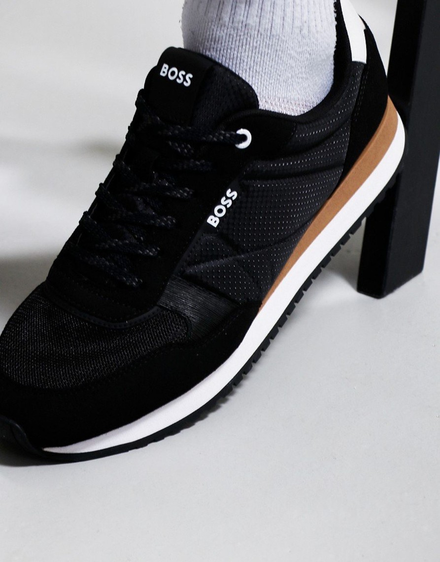 Footwear BOSS | Boss Kai_Runn_Nytx Trainers Black (Uk7)