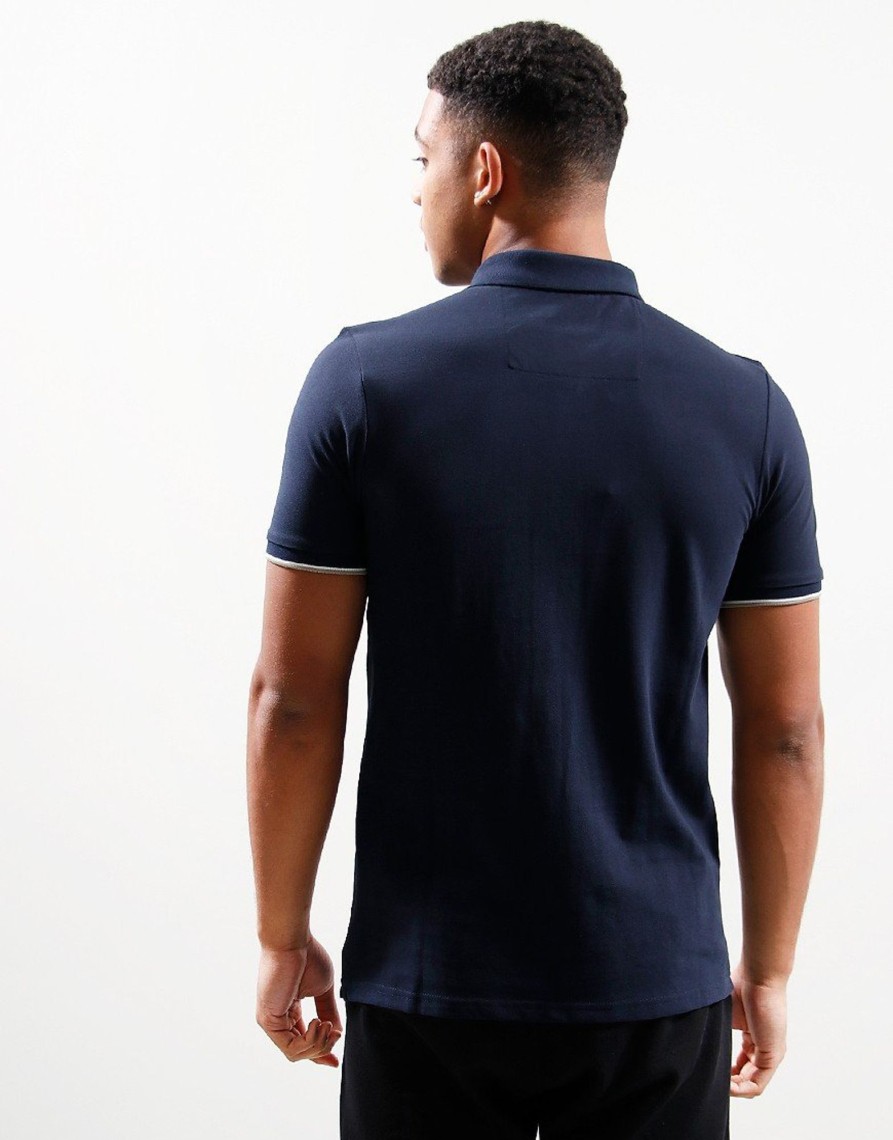 Clothing Weekend Offender Polo Shirts | Weekend Offender Sakai Polo Shirt Navy/House Check (S)