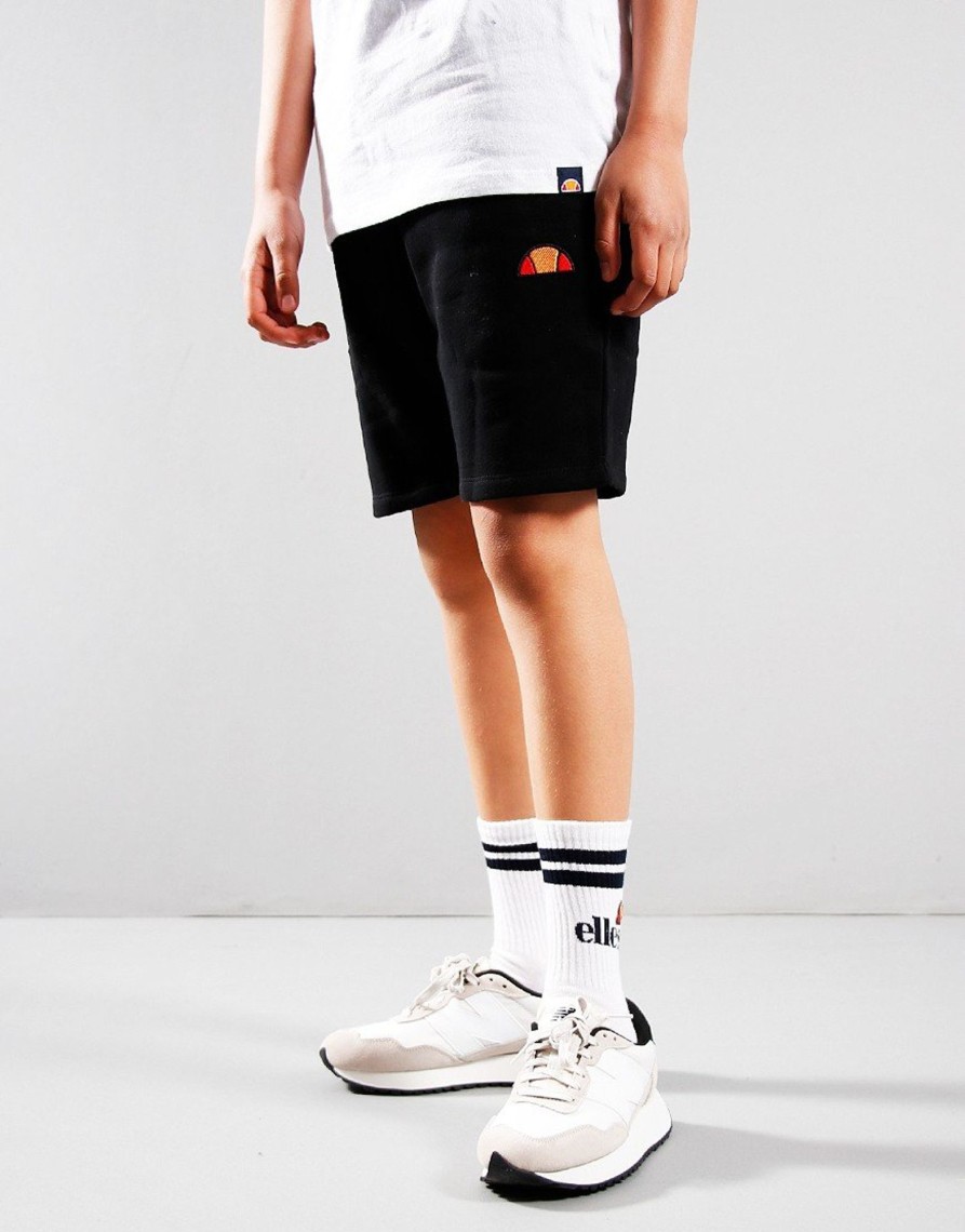 Clothing Ellesse Shorts | Ellesse Kids Toyle Sweat Short Black (8/9Yr)