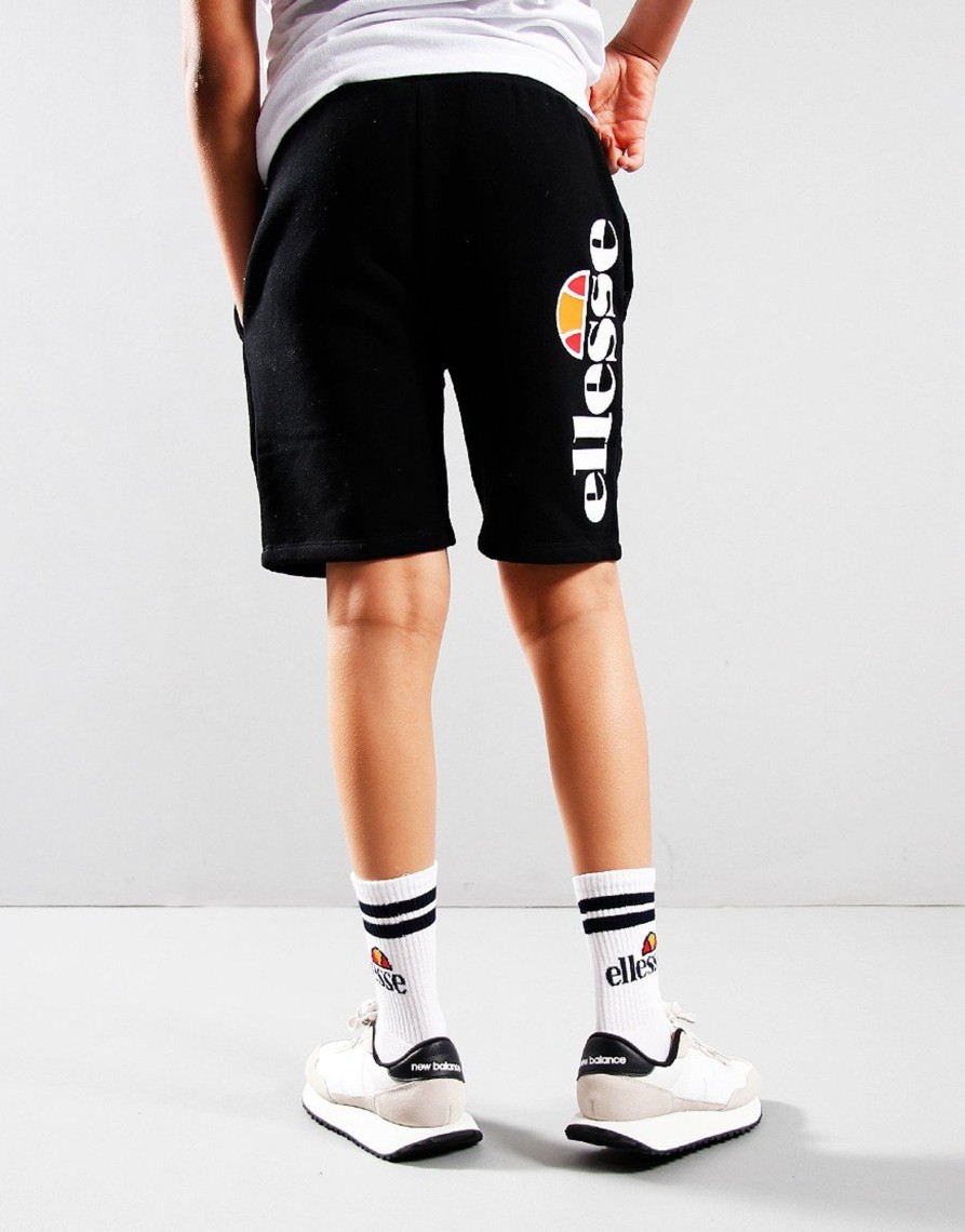 Clothing Ellesse Shorts | Ellesse Kids Toyle Sweat Short Black (8/9Yr)