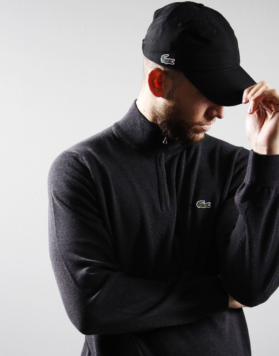 Accessories Lacoste | Lacoste Lightweight Cap Black (O/S)