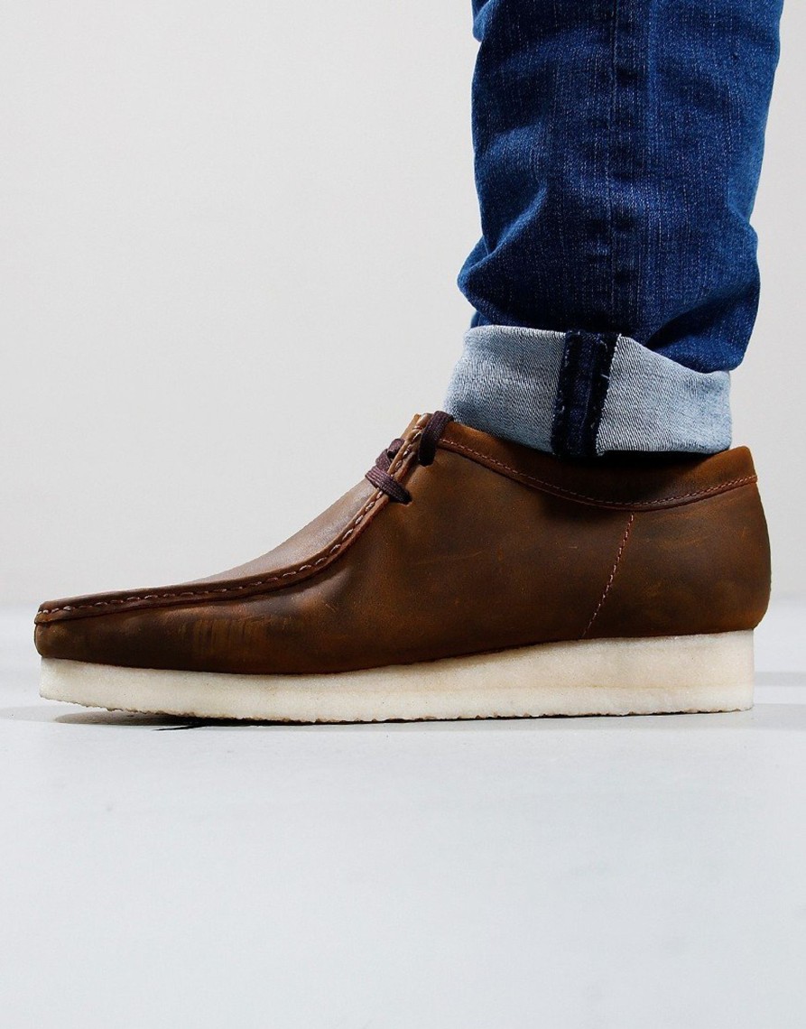 Footwear Clarks Originals | Clarks Originals Wallabee Shoe Beeswax (Uk7)