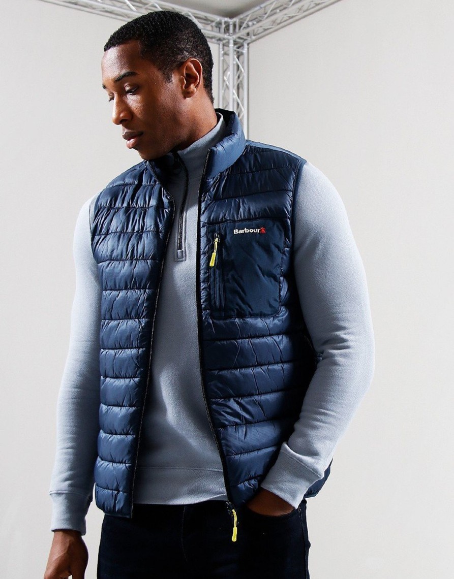 Clothing Barbour Gilets | Barbour Burnall Gilet Navy (S)