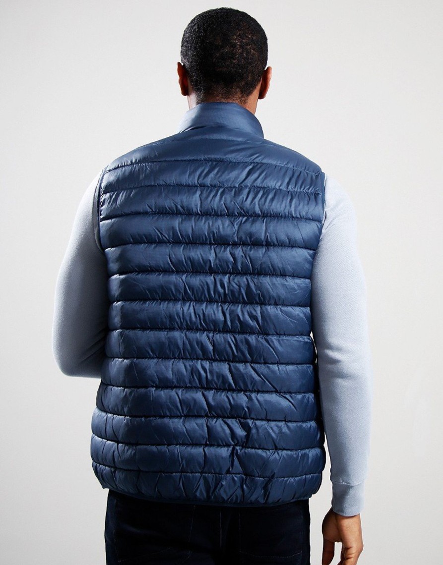 Clothing Barbour Gilets | Barbour Burnall Gilet Navy (S)