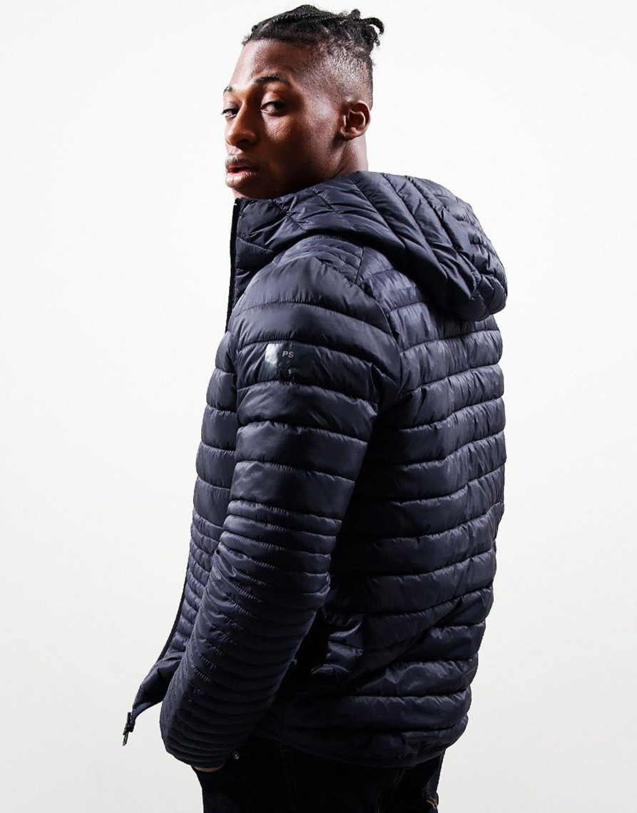 Clothing Paul Smith Jackets & Coats | Paul Smith Fibre Down Padded Jacket 49 Very Dark Navy (S)