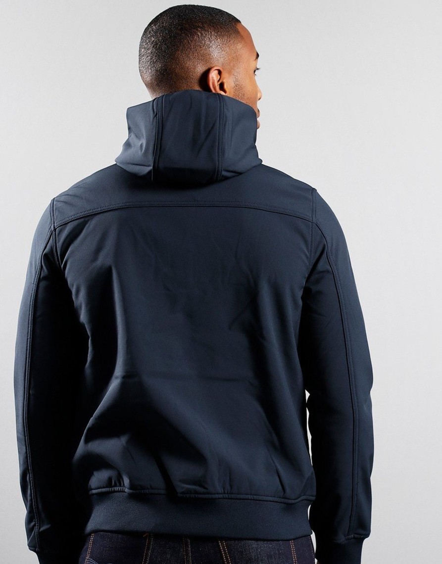 Clothing Farah Jackets & Coats | Farah Rudd Softshell Jacket True Navy (S)