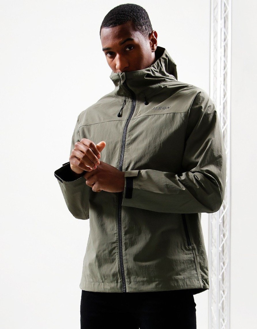 Clothing Filson Jackets & Coats | Filson Swiftwater Rain Jacket Service Green (M)